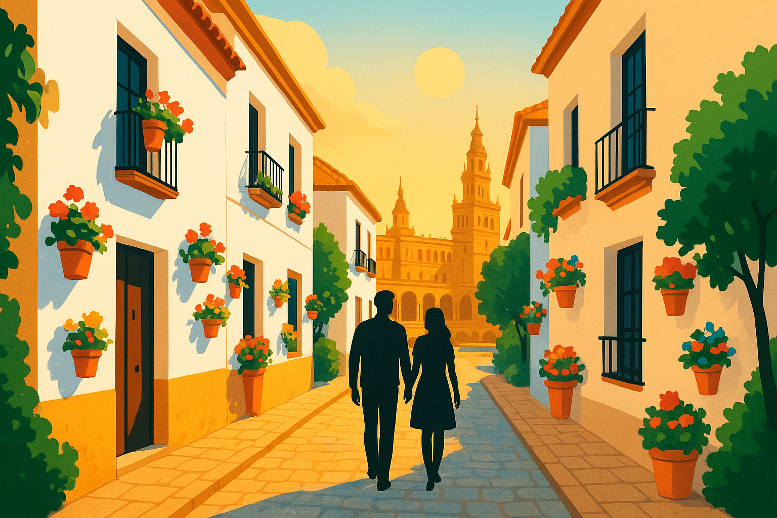 Wandelingen in Sevilla