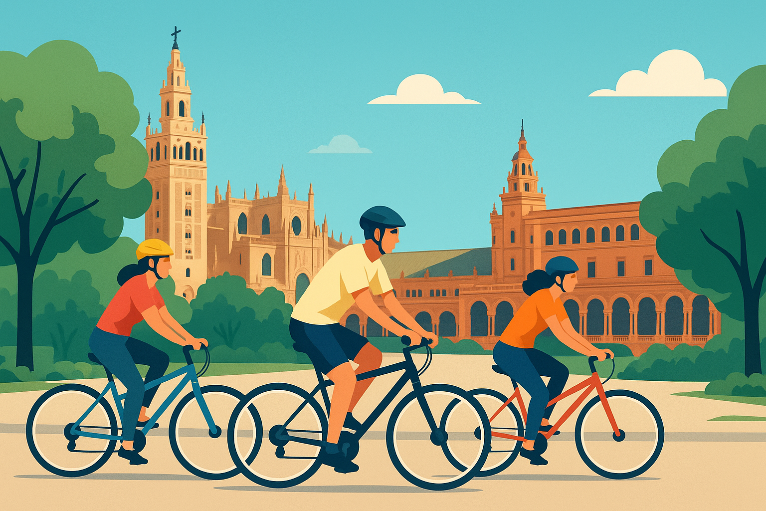 Sevilla op de fiets 3 tips