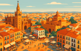 Reizen naar Sevilla