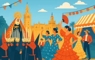 Lentefeesten in Sevilla