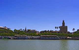Sevilla in de zomer